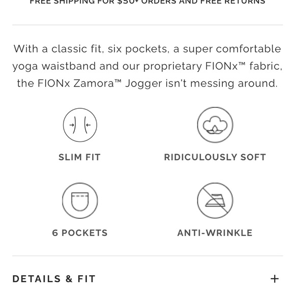 FIGS Zamora Technical Collection Women’s Jogger Scrub Pant - Picture 7 of 14